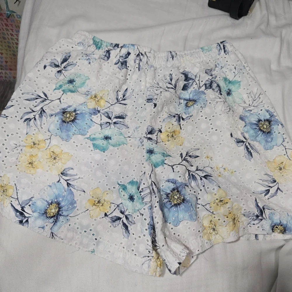 Dante Men's Floral Embroidered Boxers Sz Small/medium